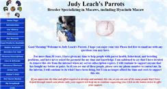 Desktop Screenshot of petparrot.com